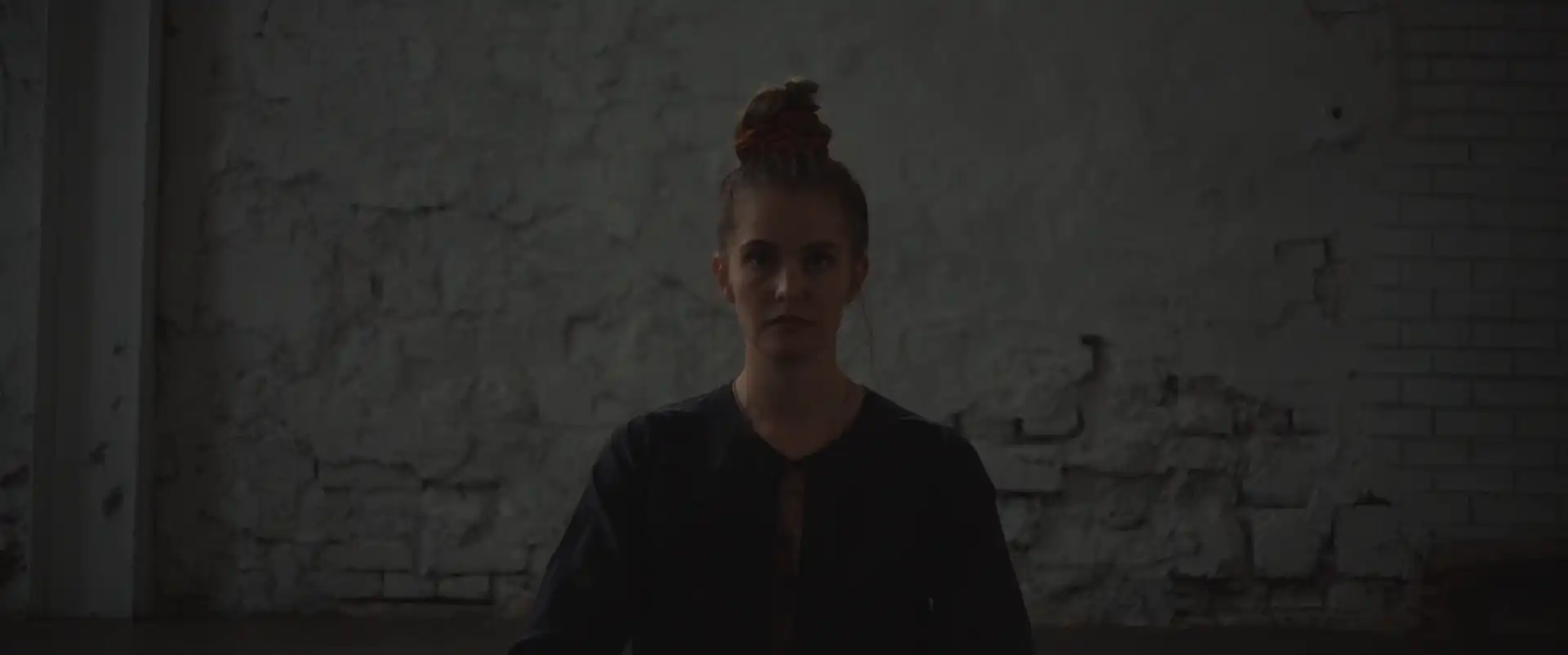 Ebba in silent meditation